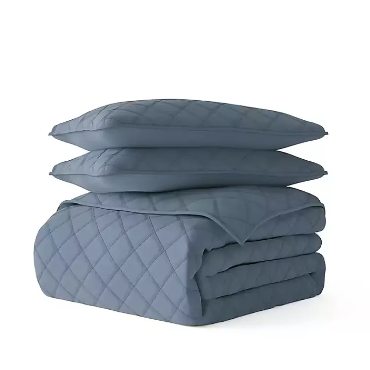 Stitched Diamond 2-pc. Twin Quilt Set>Kirklands Home Cheap
