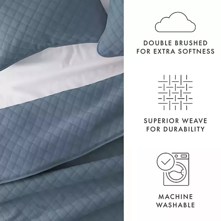 blue_stitched_diamond_pc_twin_quilt_set_5.webp Stitched Diamond 2-pc. Twin Quilt Set>Kirklands Home Cheap