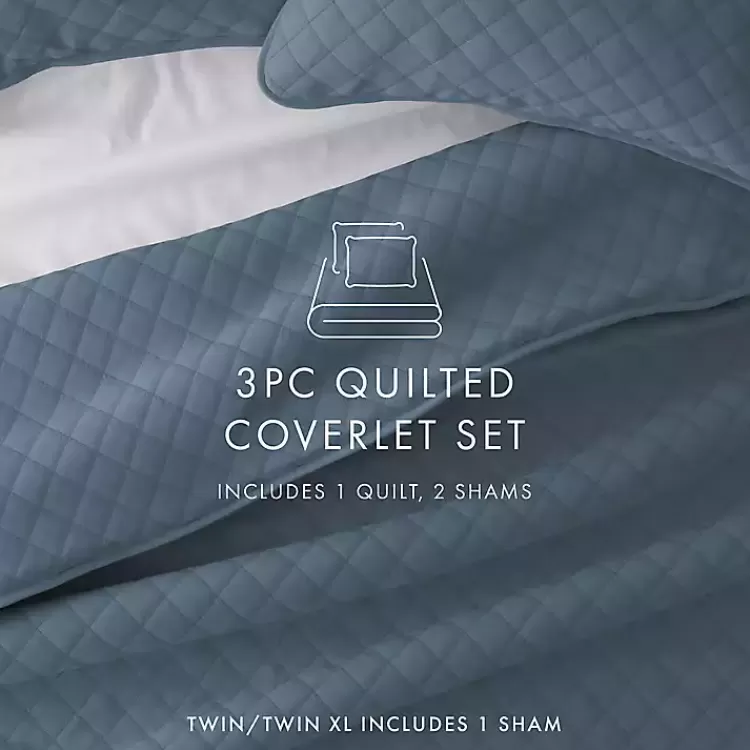 blue_stitched_diamond_pc_twin_quilt_set_7.webp Stitched Diamond 2-pc. Twin Quilt Set>Kirklands Home Cheap