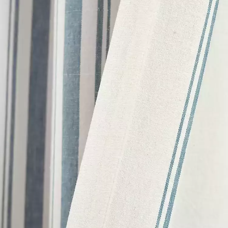 blue_stripe_farmhouse_curtain_panel_set__in_5.webp Stripe Farmhouse Curtain Panel Set, 95 in.>Kirklands Home Clearance