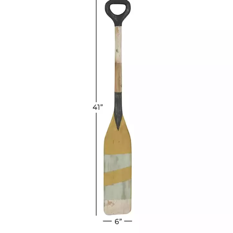 blue_striped_wood_canoe_oar_wall_plaque_6.webp Striped Wood Canoe Oar Wall Plaque>Kirklands Home Cheap