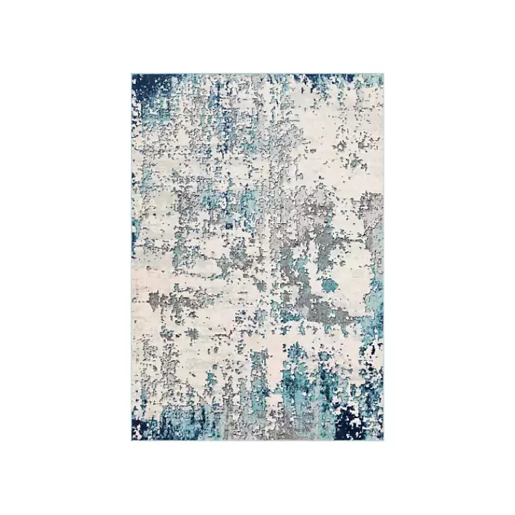 Blue Sutton Contemporary Area Rug, 6x9>Kirklands Home New