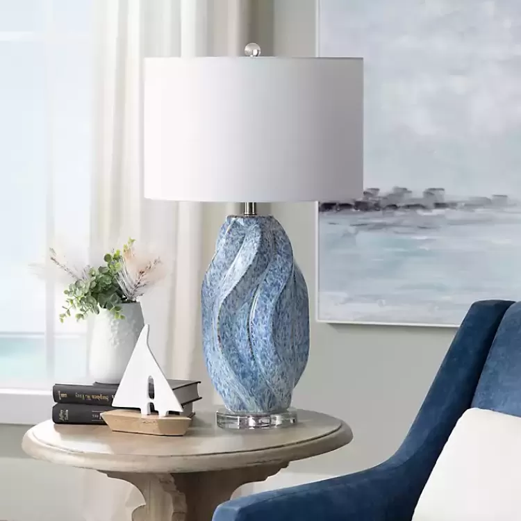 blue_swirl_ceramic_table_lamp_3.webp Blue Swirl Ceramic Table Lamp>Kirklands Home Best Sale