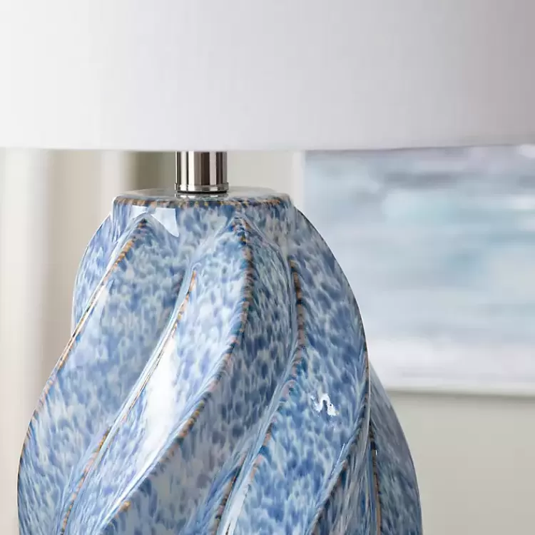blue_swirl_ceramic_table_lamp_4.webp Blue Swirl Ceramic Table Lamp>Kirklands Home Best Sale