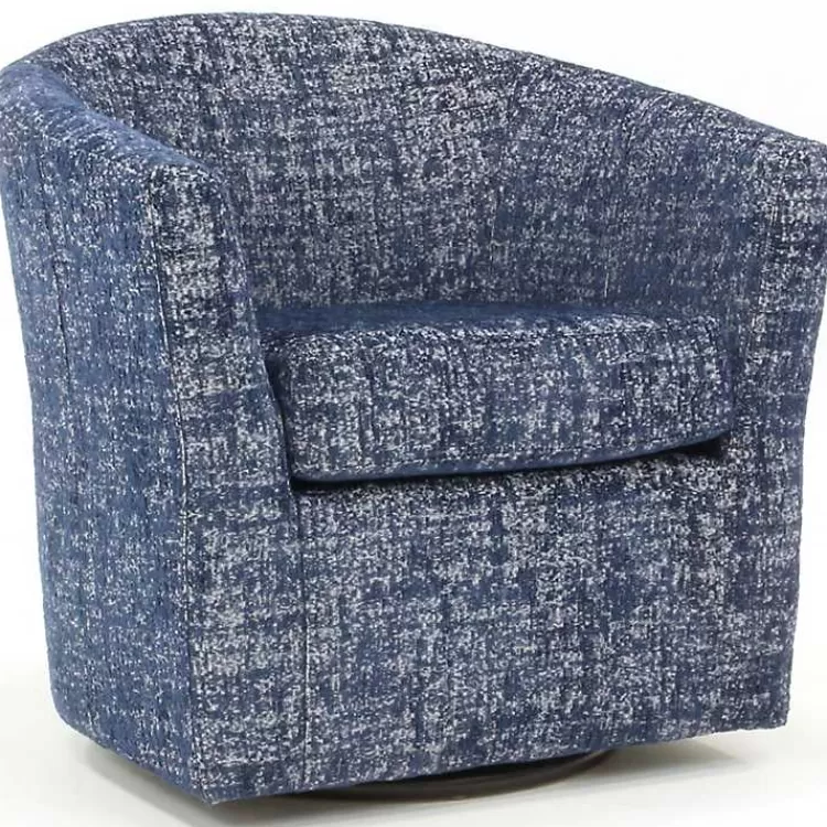 Swivel Barrel Accent Chair>Kirklands Home Store