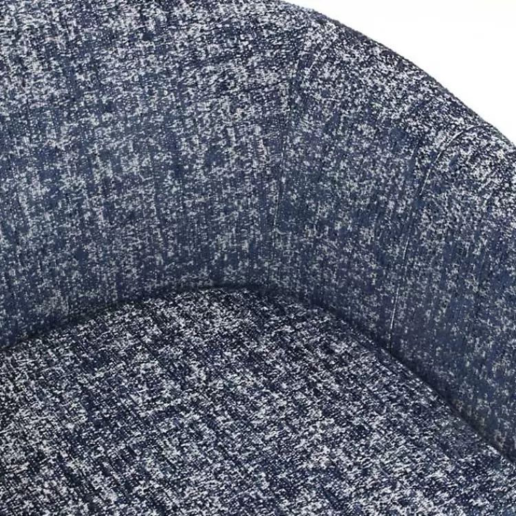 blue_swivel_barrel_accent_chair_4.webp Swivel Barrel Accent Chair>Kirklands Home Store