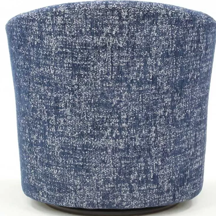 blue_swivel_barrel_accent_chair_5.webp Swivel Barrel Accent Chair>Kirklands Home Store