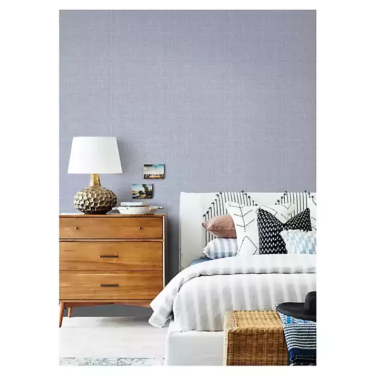 Textured Faux Fabric Peel & Stick Wallpaper>Kirklands Home Fashion