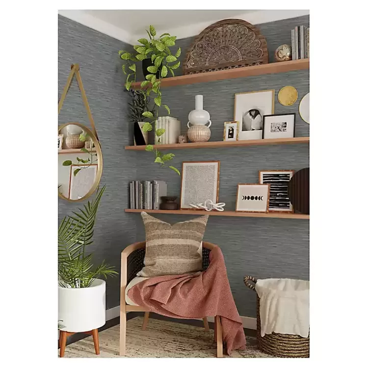 Textured Grassweave Peel & Stick Wallpaper>Kirklands Home Discount