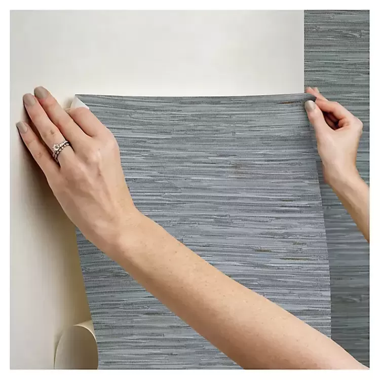 blue_textured_grassweave_peel__stick_wallpaper_6.webp Textured Grassweave Peel & Stick Wallpaper>Kirklands Home Discount