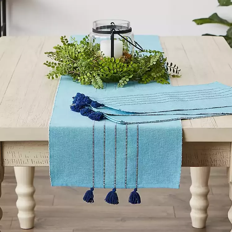 blue_thera_stripe_placemats_set_of__5.webp Thera Stripe Placemats, Set of 6>Kirklands Home New