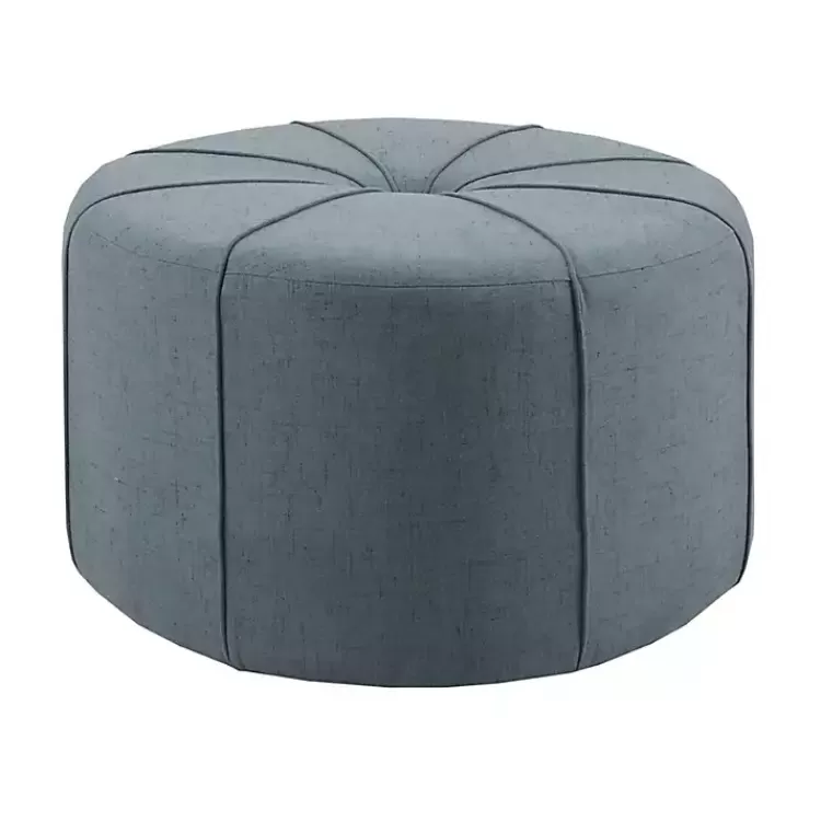 blue_thick_welting_center_button_oval_ottoman_2.webp Thick Welting Center Button Oval Ottoman>Kirklands Home Fashion