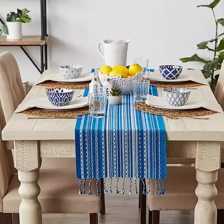blue_tonal_stripe_table_runner_6.webp Blue Tonal Stripe Table Runner>Kirklands Home Best
