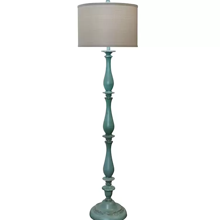 Blue Traditional Avignon Floor Lamp>Kirklands Home New