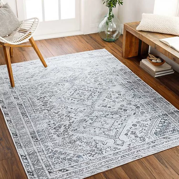 Traditional Washable Area Rug, 6x9>Kirklands Home New