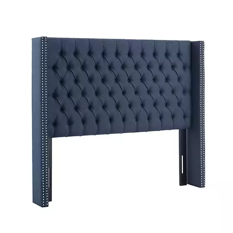 Tufted Upholstered Metal Leg Queen Headboard>Kirklands Home New