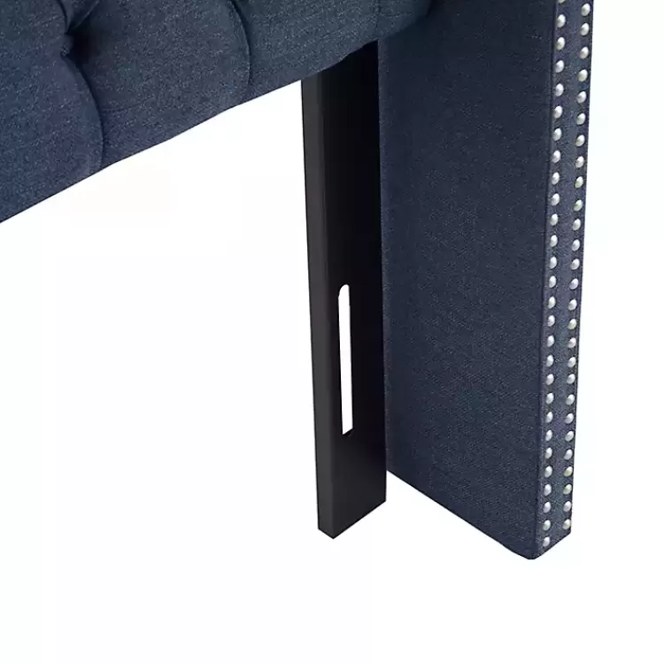 blue_tufted_upholstered_metal_leg_queen_headboard_6.webp Tufted Upholstered Metal Leg Queen Headboard>Kirklands Home New