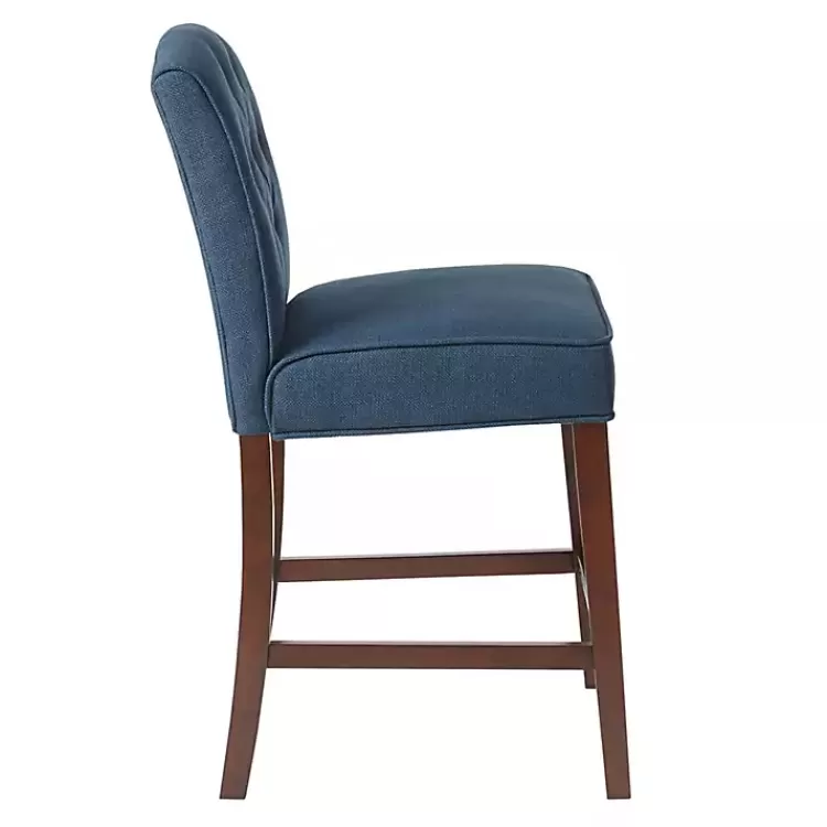 blue_tufted_upholstered_wood_counter_stool_3.webp Tufted Upholstered Wood Counter Stool>Kirklands Home Sale