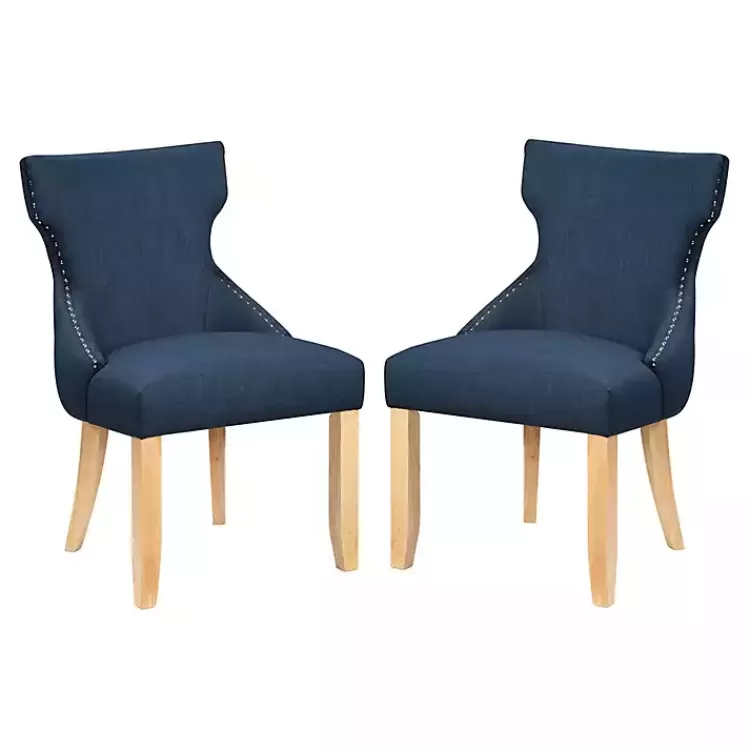 Upholstered Wingback Dining Chairs, Set of 2>Kirklands Home Shop