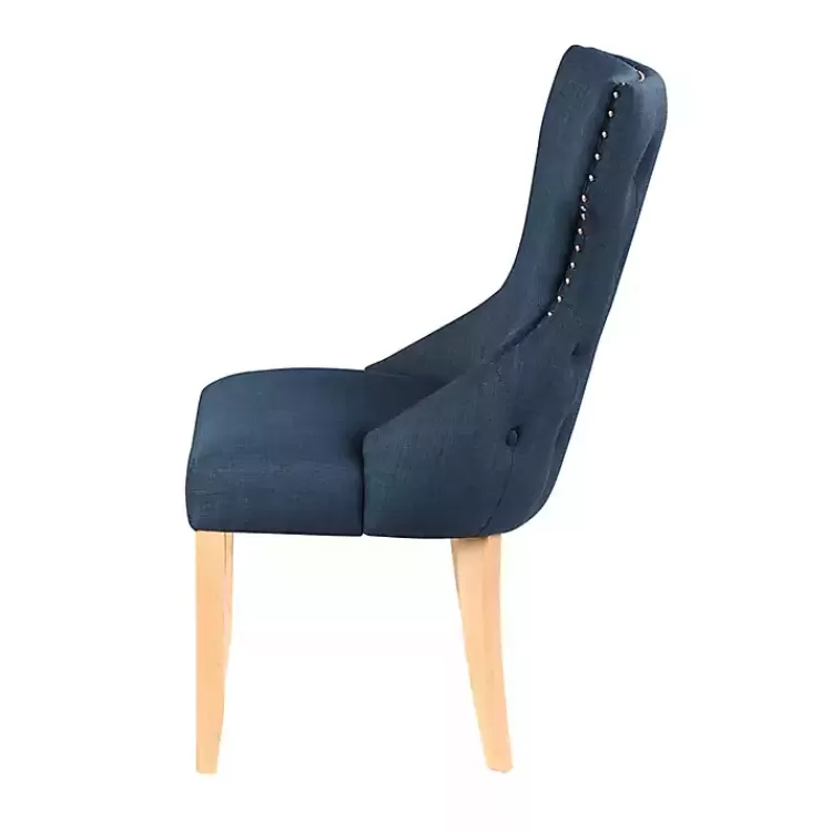 blue_upholstered_wingback_dining_chairs_set_of__3.webp Upholstered Wingback Dining Chairs, Set of 2>Kirklands Home Shop