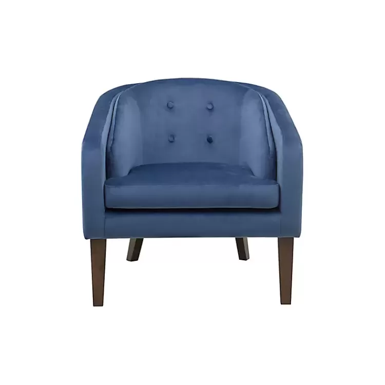 blue_velvet_tufted_midcentury_modern_accent_chair_2.webp Velvet Tufted Midcentury Modern Accent Chair>Kirklands Home Cheap