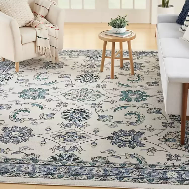 blue_vintage_medallion_indooroutdoor_rug_x_2.webp Blue Vintage Medallion Indoor/Outdoor Rug, 8x10>Kirklands Home Cheap
