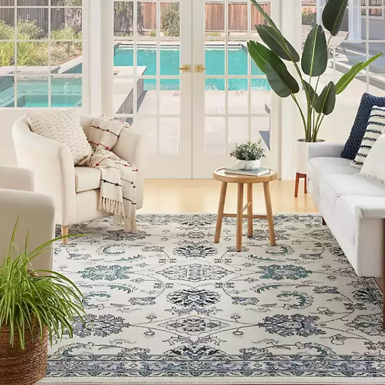 blue_vintage_medallion_indooroutdoor_rug_x_4-2.webp Blue Vintage Medallion Indoor/Outdoor Rug, 5x7>Kirklands Home Discount