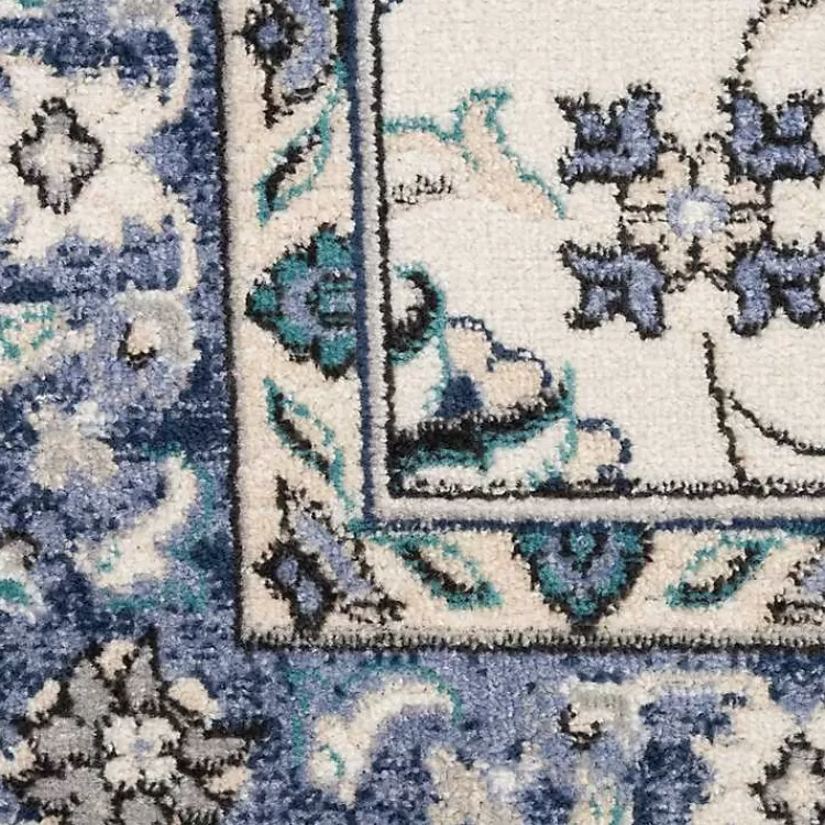 blue_vintage_medallion_indooroutdoor_rug_x_8.webp Blue Vintage Medallion Indoor/Outdoor Rug, 8x10>Kirklands Home Cheap