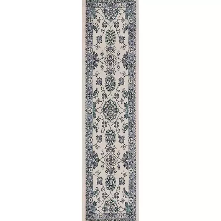 Blue Vintage Medallion Indoor/Outdoor Runner>Kirklands Home Shop