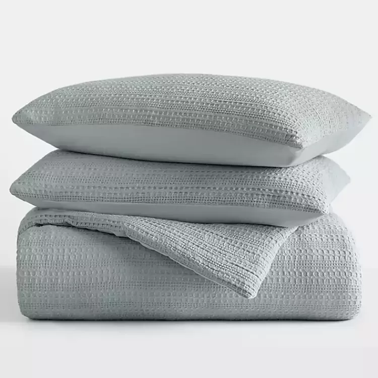 Waffle Ultra-Soft 3-pc. Queen Comforter Set>Kirklands Home Cheap