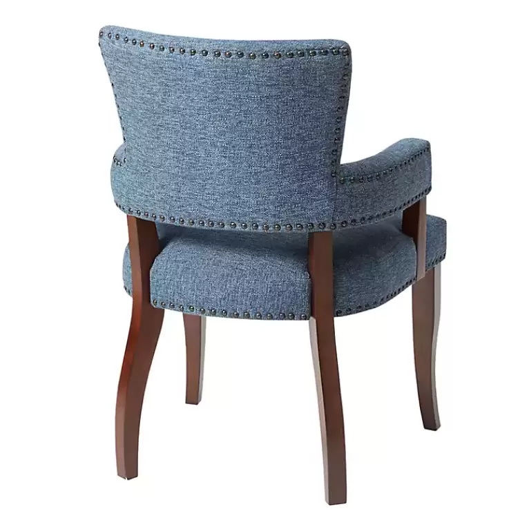blue_warms_nailhead_trim_dining_chair_3.webp Warms Nailhead Trim Dining Chair>Kirklands Home Online