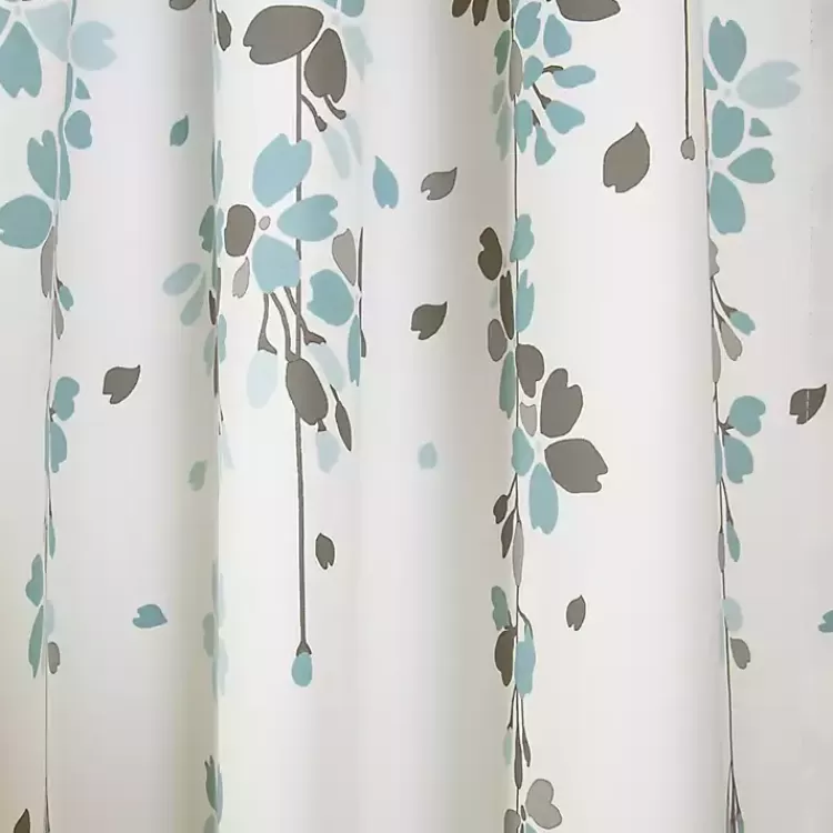 blue_weeping_flower_curtain_panel_set__in_2.webp Blue Weeping Flower Curtain Panel Set, 95 in.>Kirklands Home Clearance