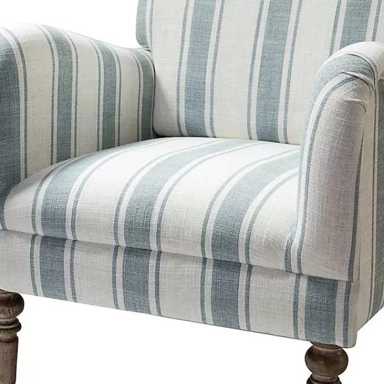 blue_white_carved_slope_stripe_accent_chair_5.webp Blue White Carved Slope Stripe Accent Chair>Kirklands Home Flash Sale