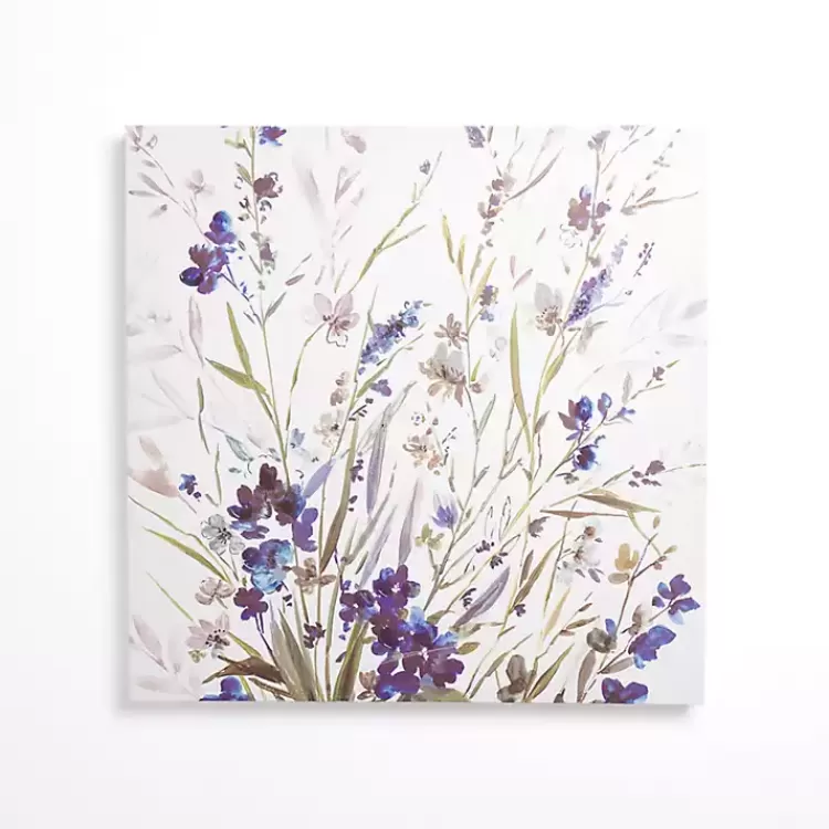 Blue Wildflowers I Canvas Art Print>Kirklands Home Hot
