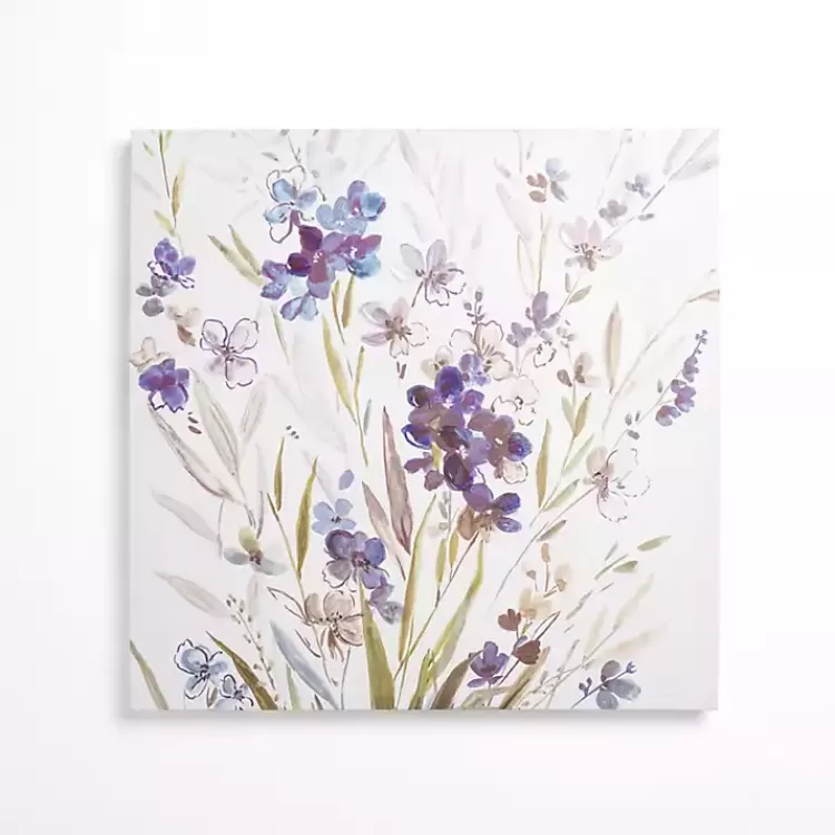 Blue Wildflowers II Canvas Art Print>Kirklands Home Flash Sale