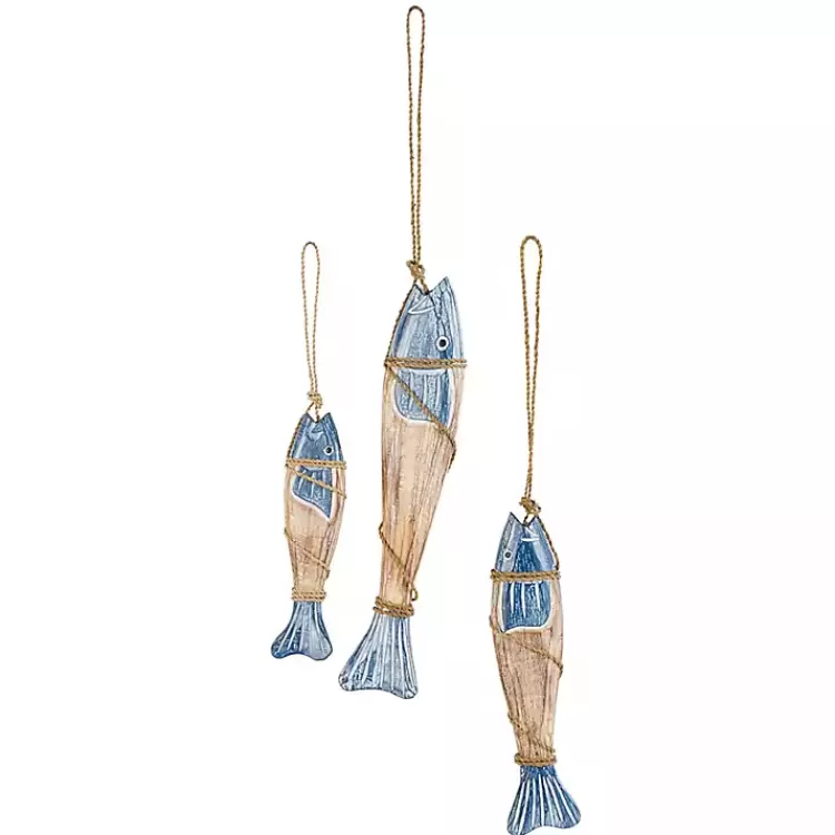 blue_wood_fish_hanging_wall_plaques_set_of__5.webp Blue Wood Fish Hanging Wall Plaques, Set of 3>Kirklands Home Outlet