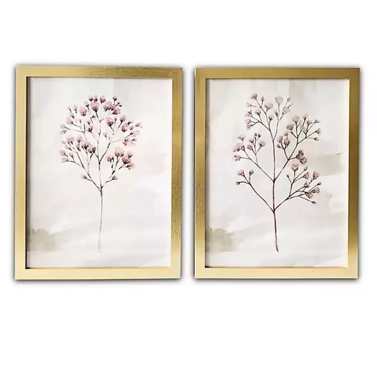 Blush Branches Framed Art Prints, Set of 2>Kirklands Home Best Sale