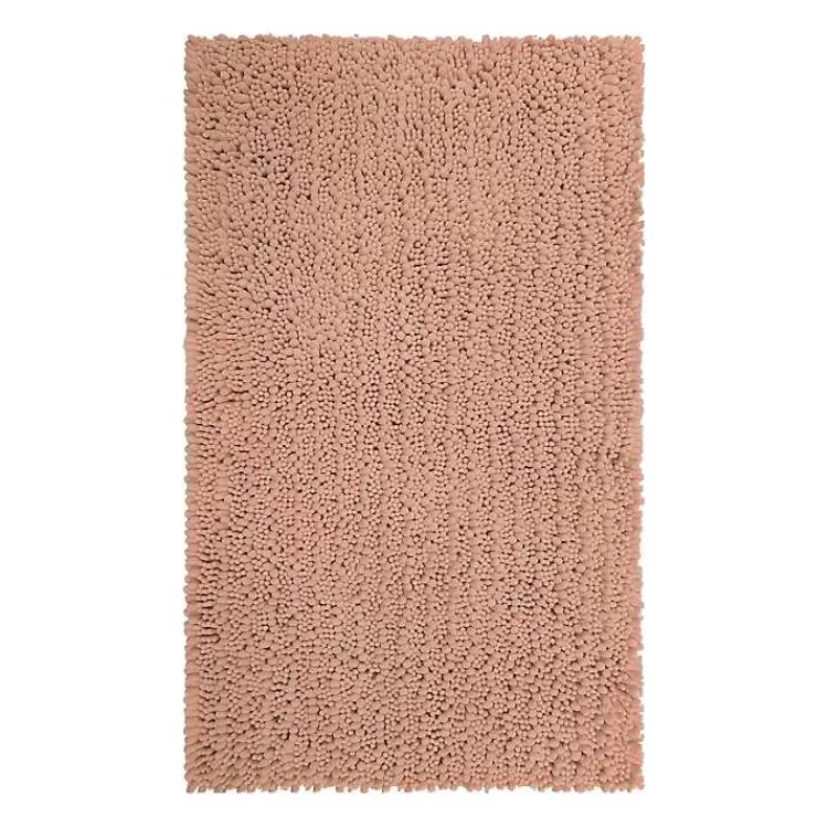 Blush Chenille Bath Mat, 60 in.>Kirklands Home Store
