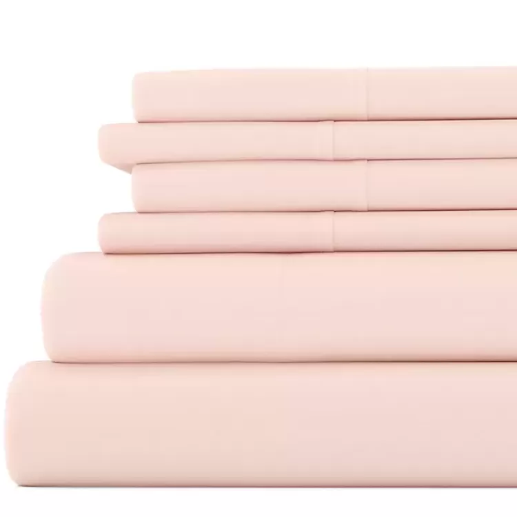 Blush Ultra Soft 6-pc. Full Sheet Set>Kirklands Home Hot