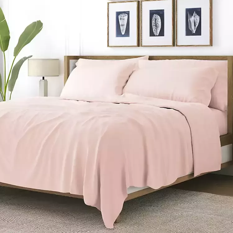 Blush Ultra Soft 6-pc. Full Sheet Set>Kirklands Home Hot