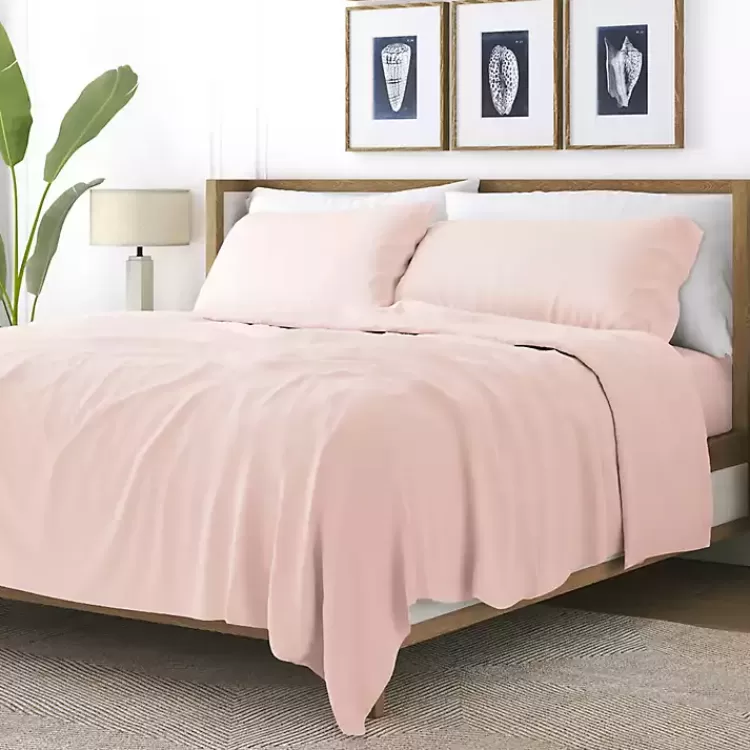Blush Ultra Soft 3-pc. Twin XL Sheet Set>Kirklands Home Fashion