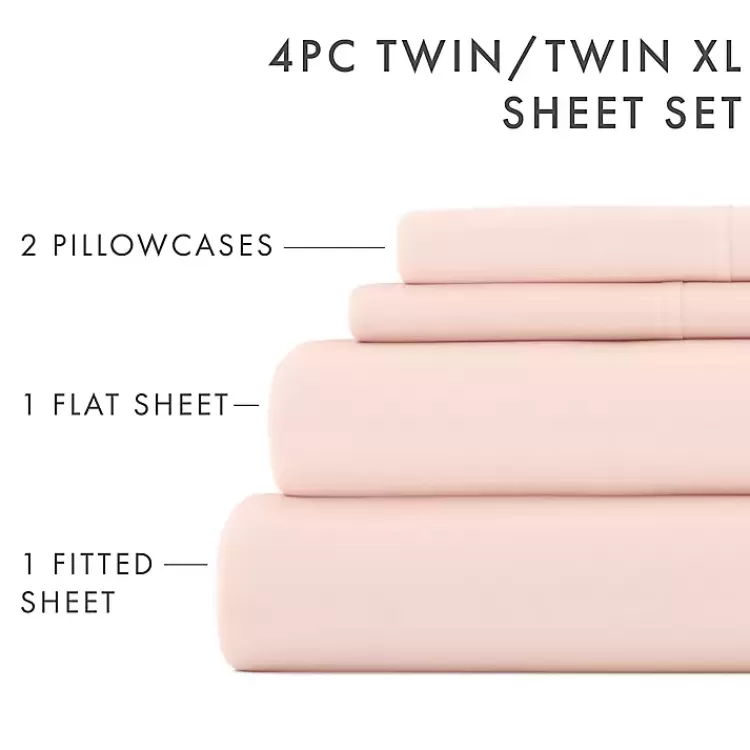 blush_ultra_soft_pc_twin_xl_sheet_set_4.webp Blush Ultra Soft 4-pc. Twin XL Sheet Set>Kirklands Home Best