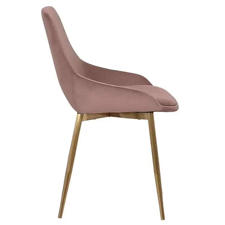 blush_velvet_heidi_dining_chair_4.webp Blush Velvet Heidi Dining Chair>Kirklands Home Fashion
