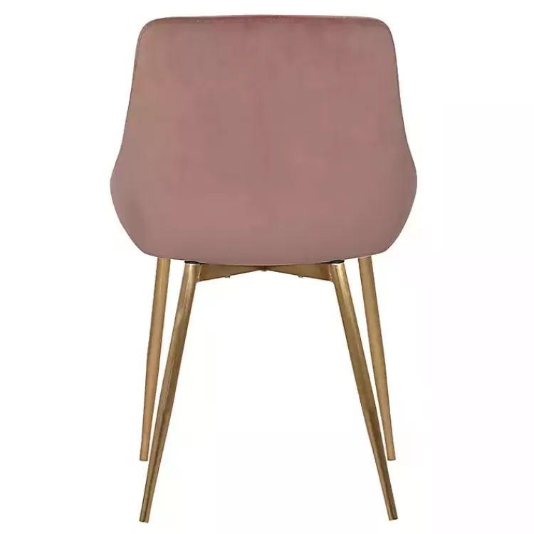 blush_velvet_heidi_dining_chair_5.webp Blush Velvet Heidi Dining Chair>Kirklands Home Fashion