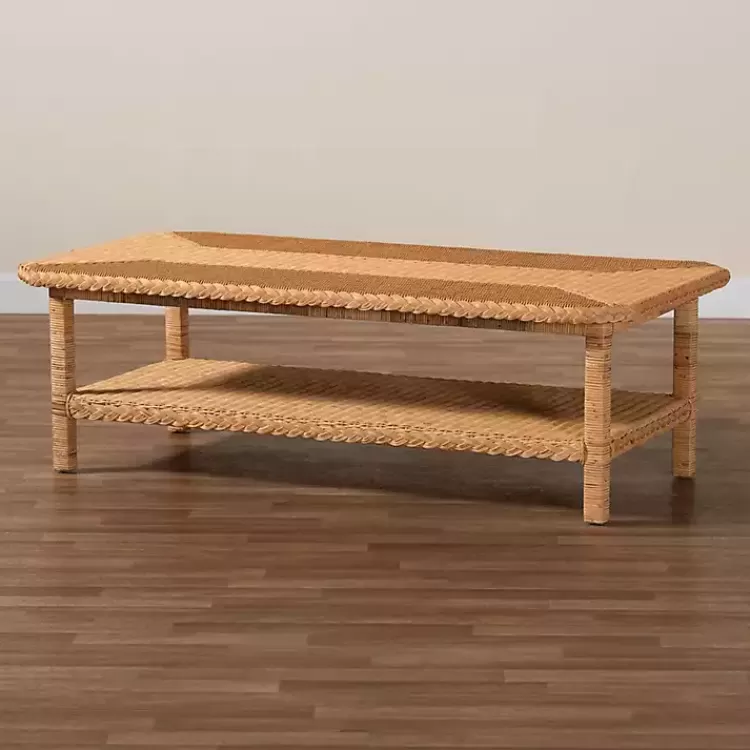 bohemian_braided_rattan_coffee_table_6.webp Bohemian Braided Rat Coffee Table>Kirklands Home Discount