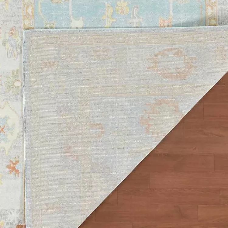 bohemian_gretna_aqua_beige_accent_rug_x_3.webp Bohemian Gretna Aqua Beige Accent Rug, 2x3>Kirklands Home Hot