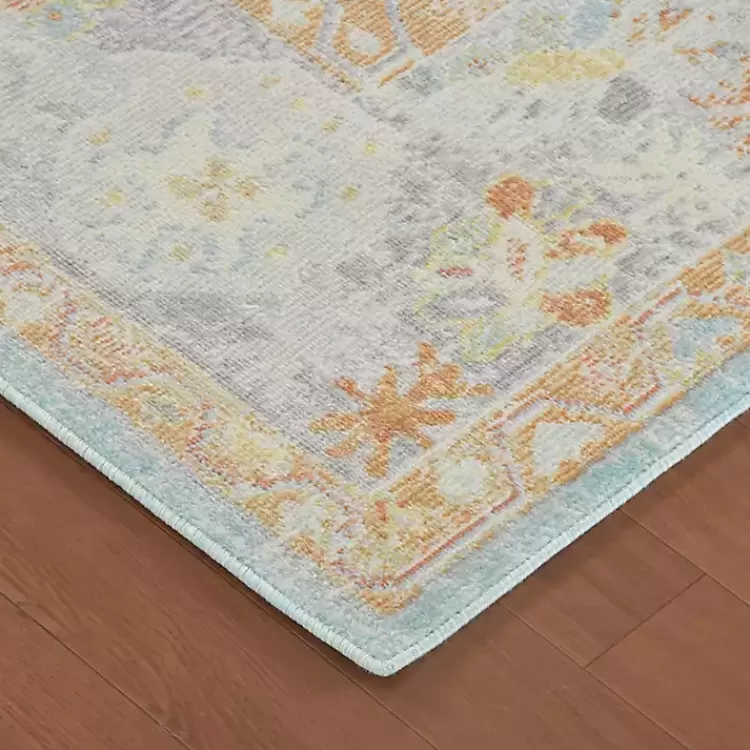 bohemian_gretna_aqua_beige_accent_rug_x_5.webp Bohemian Gretna Aqua Beige Accent Rug, 2x3>Kirklands Home Hot