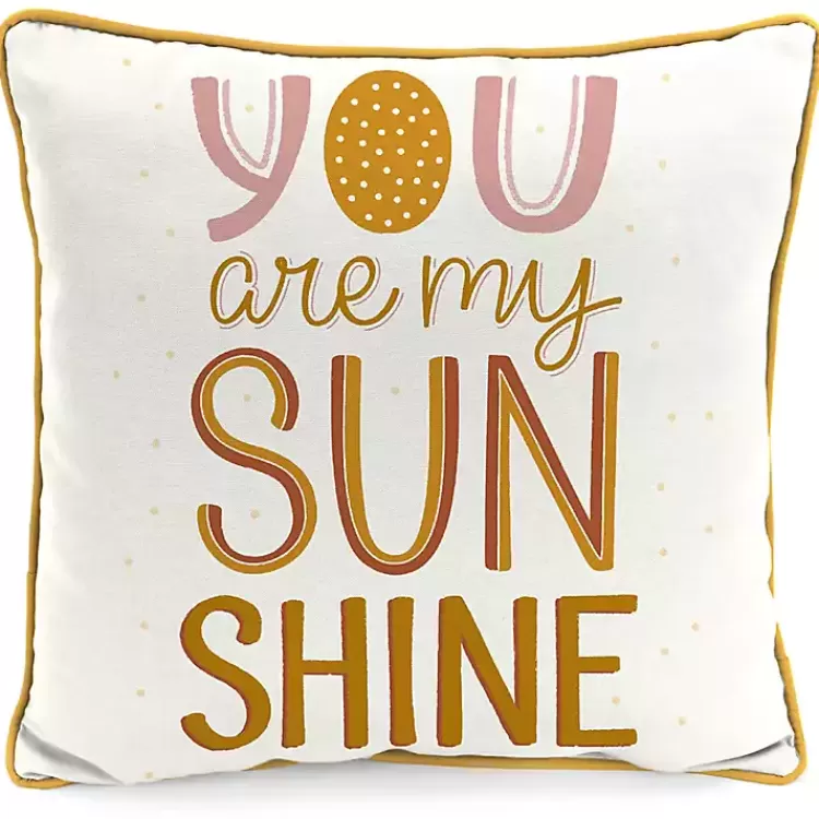 Boho You Are My Sunshine Outdoor Pillow>Kirklands Home Flash Sale