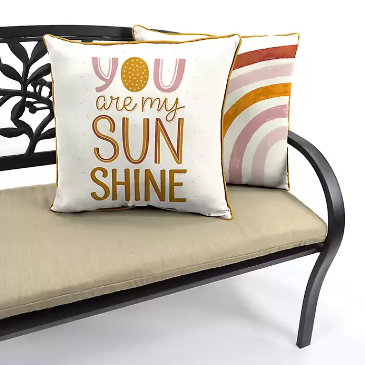boho_you_are_my_sunshine_outdoor_pillow_5.webp Boho You Are My Sunshine Outdoor Pillow>Kirklands Home Flash Sale
