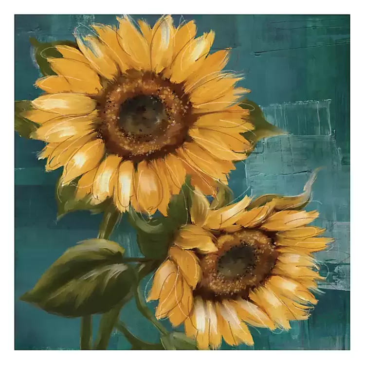 Bold Sunflowers Canvas Art Print, 30x30 in.>Kirklands Home Hot